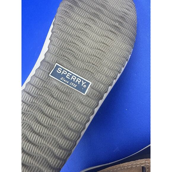 Sperry Breakwater Duck Boots Tan Brown Size 7.5 M Waterproof Memory Foam Comfort - Picture 9 of 14